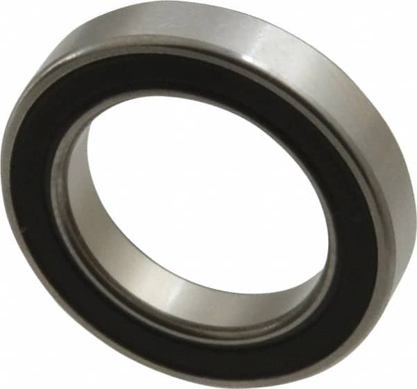 SKF - 17mm Bore Diam, 26mm OD, Double Seal Thin Section Radial Ball Bearing - 5mm Wide, 1 Row, Round Bore, 209 Lb Static Capacity, 378 Lb Dynamic Capacity - Makers Industrial Supply