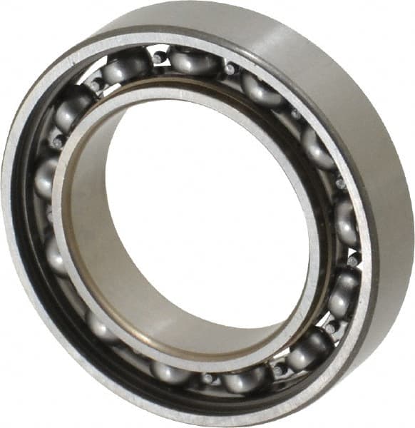 SKF - 20mm Bore Diam, 32mm OD, Open Thin Section Radial Ball Bearing - 7mm Wide, 1 Row, Round Bore, 337 Lb Static Capacity, 607 Lb Dynamic Capacity - Makers Industrial Supply