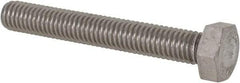 Value Collection - M5x0.80mm Metric Coarse, 35mm Length Under Head Hex Head Cap Screw - Fully Threaded, Grade 18-8 & Austenitic A2 Stainless Steel, Uncoated, 8mm Hex - Makers Industrial Supply