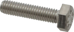 Value Collection - M6x1.00mm Metric Coarse, 22mm Length Under Head Hex Head Cap Screw - Fully Threaded, Grade 18-8 & Austenitic A2 Stainless Steel, Uncoated, 10mm Hex - Makers Industrial Supply