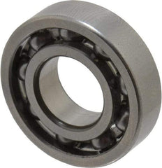 SKF - 10mm Bore Diam, 22mm OD, Open Thin Section Radial Ball Bearing - 6mm Wide, 1 Row, Round Bore, 169 Lb Static Capacity, 438 Lb Dynamic Capacity - Makers Industrial Supply