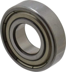 SKF - 10mm Bore Diam, 22mm OD, Double Shield Thin Section Radial Ball Bearing - 6mm Wide, 1 Row, Round Bore, 169 Lb Static Capacity, 438 Lb Dynamic Capacity - Makers Industrial Supply