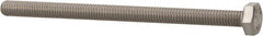 Value Collection - M6x1.00mm Metric Coarse, 90mm Length Under Head Hex Head Cap Screw - Fully Threaded, Grade 18-8 & Austenitic A2 Stainless Steel, Uncoated, 10mm Hex - Makers Industrial Supply