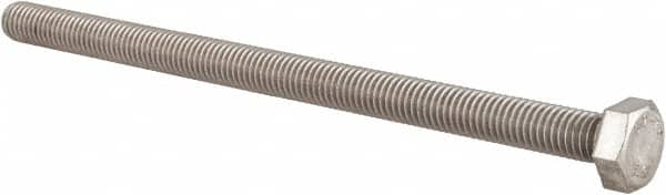 Value Collection - M8x1.25mm Metric Coarse, 130mm Length Under Head Hex Head Cap Screw - Makers Industrial Supply