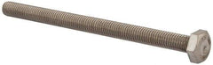 Value Collection - M10x1.50mm Metric Coarse, 140mm Length Under Head Hex Head Cap Screw - Fully Threaded, Grade 18-8 & Austenitic A2 Stainless Steel, Uncoated, 17mm Hex - Makers Industrial Supply