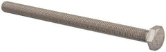 Value Collection - M10x1.50mm Metric Coarse, 150mm Length Under Head Hex Head Cap Screw - Fully Threaded, Grade 18-8 & Austenitic A2 Stainless Steel, Uncoated, 17mm Hex - Makers Industrial Supply