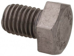 Value Collection - M12x1.75mm Metric Coarse, 16mm Length Under Head Hex Head Cap Screw - Fully Threaded, Grade 18-8 & Austenitic A2 Stainless Steel, Uncoated, 19mm Hex - Makers Industrial Supply