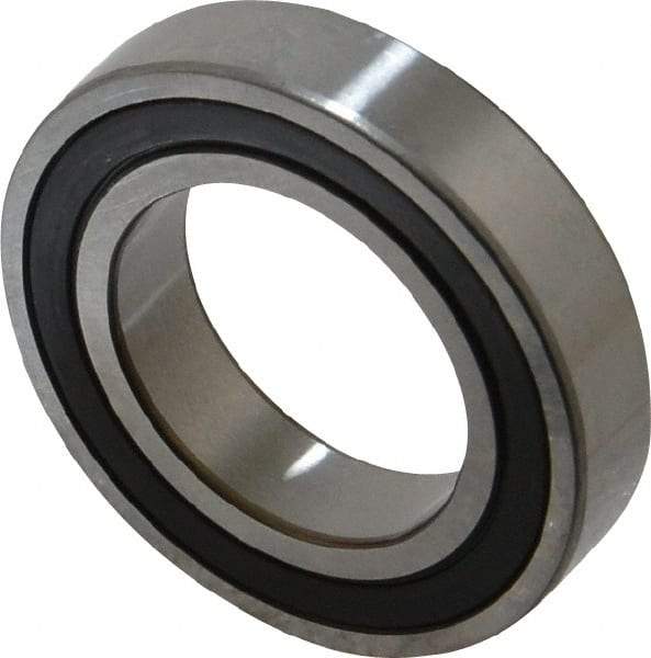 SKF - 25mm Bore Diam, 42mm OD, Double Seal Thin Section Radial Ball Bearing - 9mm Wide, 1 Row, Round Bore, 899 Lb Static Capacity, 1,490 Lb Dynamic Capacity - Makers Industrial Supply