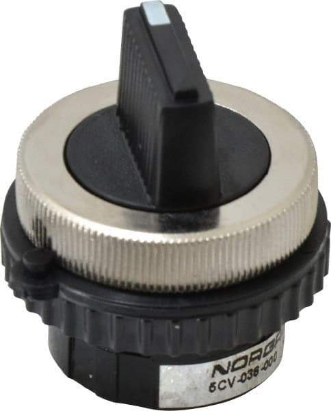 Norgren - 10-32 UNF Selector Valve - 3-Way, 6 Position, 0.03 CV Rate & Rotary Switch Detented - Makers Industrial Supply