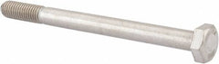 Value Collection - M10x1.50mm Metric Coarse, 120mm Length Under Head Hex Head Cap Screw - Partially Threaded, Grade 316 & Austenitic A4 Stainless Steel, Uncoated, 17mm Hex - Makers Industrial Supply