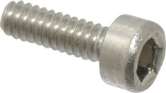 Value Collection - M1.6x0.35 Metric Coarse Hex Socket Drive, Socket Cap Screw - Grade 18-8 & Austenitic A2 Stainless Steel, Uncoated, Fully Threaded, 5mm Length Under Head - Makers Industrial Supply