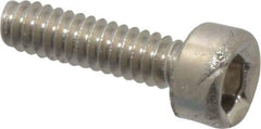 Value Collection - M1.6x0.35 Metric Coarse Hex Socket Drive, Socket Cap Screw - Grade 18-8 & Austenitic A2 Stainless Steel, Uncoated, Fully Threaded, 6mm Length Under Head - Makers Industrial Supply