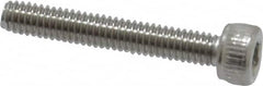 Value Collection - M2.5x0.45 Metric Coarse Hex Socket Drive, Socket Cap Screw - Grade 18-8 & Austenitic A2 Stainless Steel, Uncoated, Fully Threaded, 16mm Length Under Head - Makers Industrial Supply