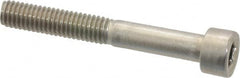 Value Collection - M6x1.00 Metric Coarse Hex Socket Drive, Socket Cap Screw - Grade 18-8 & Austenitic A2 Stainless Steel, Uncoated, Partially Threaded, 45mm Length Under Head - Makers Industrial Supply