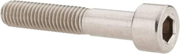 Value Collection - M8x1.25 Metric Coarse Hex Socket Drive, Socket Cap Screw - Grade 18-8 & Austenitic A2 Stainless Steel, Uncoated, Partially Threaded, 45mm Length Under Head - Makers Industrial Supply