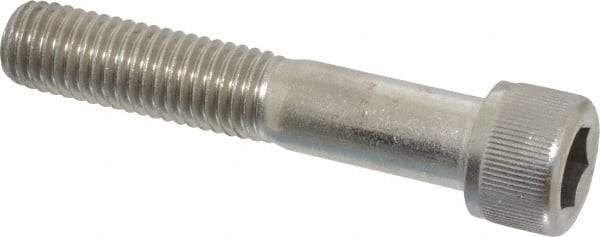 Value Collection - M12x1.75 Metric Coarse Hex Socket Drive, Socket Cap Screw - Grade 18-8 & Austenitic A2 Stainless Steel, Uncoated, Partially Threaded, 65mm Length Under Head - Makers Industrial Supply