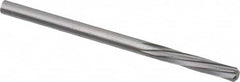 Magafor - 3.1902mm Solid Carbide 6 Flute Chucking Reamer - Spiral Flute, 1/8" Straight Shank, 19/32" Flute Length, 2-1/4" OAL - Makers Industrial Supply