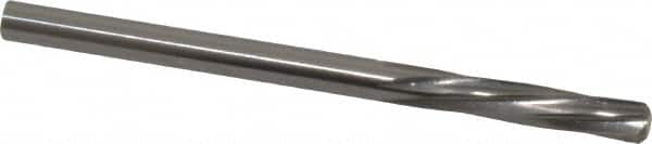 Magafor - 3.6195mm Solid Carbide 6 Flute Chucking Reamer - Spiral Flute, 0.1425" Straight Shank, 19/32" Flute Length, 2-1/4" OAL - Makers Industrial Supply