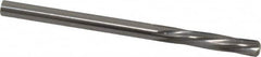 Magafor - 3.6195mm Solid Carbide 6 Flute Chucking Reamer - Spiral Flute, 0.1425" Straight Shank, 19/32" Flute Length, 2-1/4" OAL - Makers Industrial Supply