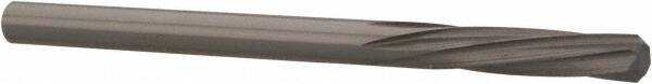 Magafor - 3.6398mm Solid Carbide 6 Flute Chucking Reamer - Spiral Flute, 0.1433" Straight Shank, 19/32" Flute Length, 2-1/4" OAL - Makers Industrial Supply