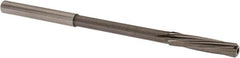 Magafor - 3.9497mm Solid Carbide 6 Flute Chucking Reamer - Spiral Flute, 0.158" Straight Shank, 3/4" Flute Length, 2-61/64" OAL - Makers Industrial Supply