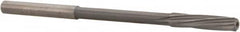 Magafor - 3.9599mm Solid Carbide 6 Flute Chucking Reamer - Spiral Flute, 0.158" Straight Shank, 3/4" Flute Length, 2-61/64" OAL - Makers Industrial Supply