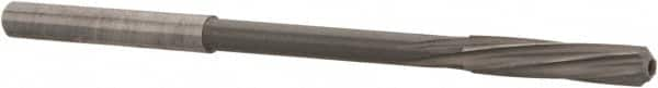 Magafor - 3.9802mm Solid Carbide 6 Flute Chucking Reamer - Spiral Flute, 0.158" Straight Shank, 3/4" Flute Length, 2-61/64" OAL - Makers Industrial Supply