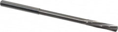 Magafor - 4.0208mm Solid Carbide 6 Flute Chucking Reamer - Spiral Flute, 0.158" Straight Shank, 3/4" Flute Length, 2-61/64" OAL - Makers Industrial Supply