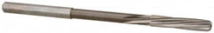 Magafor - 4.38mm Solid Carbide 6 Flute Chucking Reamer - Spiral Flute, 0.177" Straight Shank, 53/64" Flute Length, 3-5/32" OAL - Makers Industrial Supply