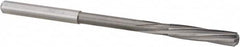 Magafor - 4.45mm Solid Carbide 6 Flute Chucking Reamer - Spiral Flute, 0.177" Straight Shank, 53/64" Flute Length, 3-5/32" OAL - Makers Industrial Supply