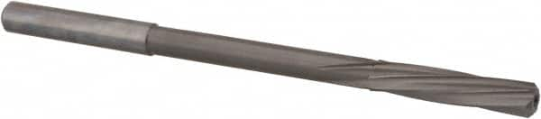 Chucking Reamer: 0.2126″ Dia, 3-21/32″ OAL, 1-1/32″ Flute Length, Straight Shank, Solid Carbide 6 Flute, RH