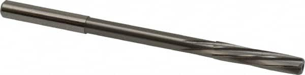 Magafor - 5.96mm Solid Carbide 6 Flute Chucking Reamer - Spiral Flute, 0.236" Straight Shank, 1-7/64" Flute Length, 3-31/32" OAL - Makers Industrial Supply