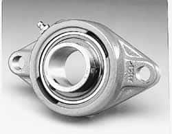 SKF - 1-3/4" ID, 2-Bolt Flange - 1-3/4 Inch Shaft - Makers Industrial Supply