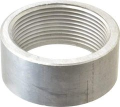 Latrobe Foundry - 2-1/2" Aluminum Pipe Half Coupling - 150 psi, F End Connection, Grade 6061-T6 - Makers Industrial Supply