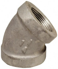 Latrobe Foundry - 1-1/2" Aluminum Pipe 45° Elbow - 150 psi, F End Connection, Grade 356-F - Makers Industrial Supply