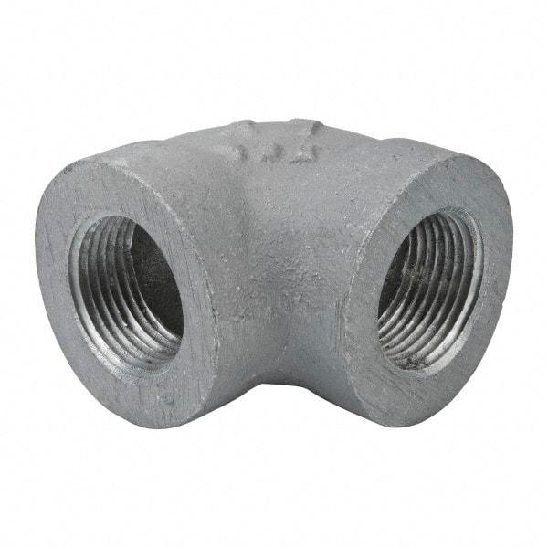 Latrobe Foundry - 3/4" Aluminum Pipe 90° Elbow - 150 psi, F End Connection, Grade 356-F - Makers Industrial Supply