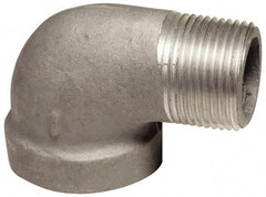 Latrobe Foundry - 2-1/2" Aluminum Pipe 90° Street Elbow - 150 psi, M x F End Connection, Grade 356-F - Makers Industrial Supply