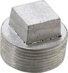 Latrobe Foundry - 1-1/4" Aluminum Pipe Square Head Plug - 150 psi, M End Connection, Grade 356-F - Makers Industrial Supply