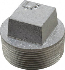 Latrobe Foundry - 1-1/2" Aluminum Pipe Square Head Plug - 150 psi, M End Connection, Grade 356-F - Makers Industrial Supply