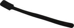 SpeedTech - 9" Long Black Nylon & Polyethylene Mountable Cable Tie - 40 Lb Tensile Strength, 2" Max Bundle Diam - Makers Industrial Supply