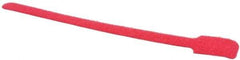 SpeedTech - 9" Long Red Nylon & Polyethylene Mountable Cable Tie - 40 Lb Tensile Strength, 2" Max Bundle Diam - Makers Industrial Supply