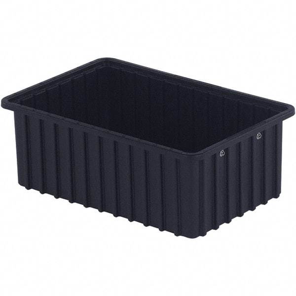 LEWISBins+ - 10-7/8" Wide x 6" High, Black Bin Divider Box - Use with DV1060 Short, DV1660 Long - Makers Industrial Supply