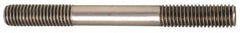 Gibraltar - 3/4-10 10" OAL Equal Double Threaded Stud - Stainless Steel, Black Oxide Finish, 2" Equal Thread Length - Makers Industrial Supply