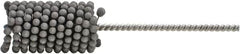 Brush Research Mfg. - 2-7/8" to 3" Bore Diam, 320 Grit, Aluminum Oxide Flexible Hone - Fine, 8" OAL - Makers Industrial Supply