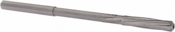 Magafor - 5/32" Solid Carbide 6 Flute Chucking Reamer - Spiral Flute, 0.158" Straight Shank, 3/4" Flute Length, 2-61/64" OAL - Makers Industrial Supply