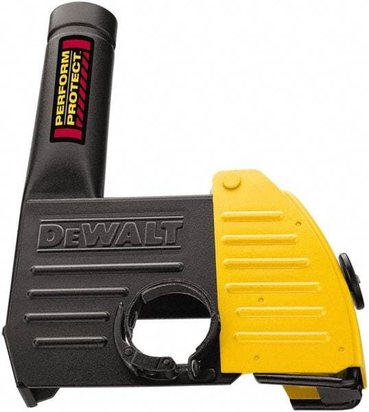 DeWALT - 5 & 6" Diam Grinder Dust Shroud - For Use with Grinder & Vacuum - Makers Industrial Supply