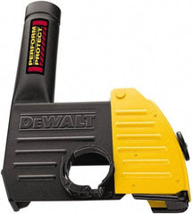 DeWALT - 5 & 6" Diam Grinder Dust Shroud - For Use with Grinder & Vacuum - Makers Industrial Supply