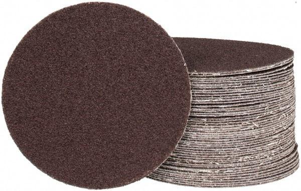 Tru-Maxx - 5" Diam, 60 Grit Aluminum Oxide Adhesive PSA Disc - Medium Grade, X Weighted Cloth Backing, For Dual-Action/Orbital Sanders, Right Angle/Vertical Shaft Portable Grinders - Makers Industrial Supply