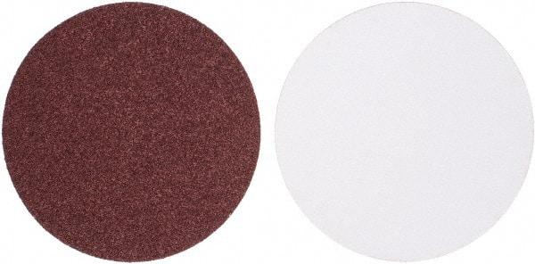 Tru-Maxx - 10" Diam, 24 Grit Aluminum Oxide Adhesive PSA Disc - Very Coarse Grade, X Weighted Cloth Backing, For Stationary Disc Sanders - Makers Industrial Supply