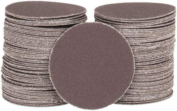 Tru-Maxx - 2" Diam, 320 Grit Aluminum Oxide Adhesive PSA Disc - Extra Fine Grade, X Weighted Cloth Backing, For Right Angle/Vertical Shaft Portable Grinders - Makers Industrial Supply